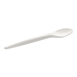 Cuchara de Papel Blanco 17cm (50 Uds)
