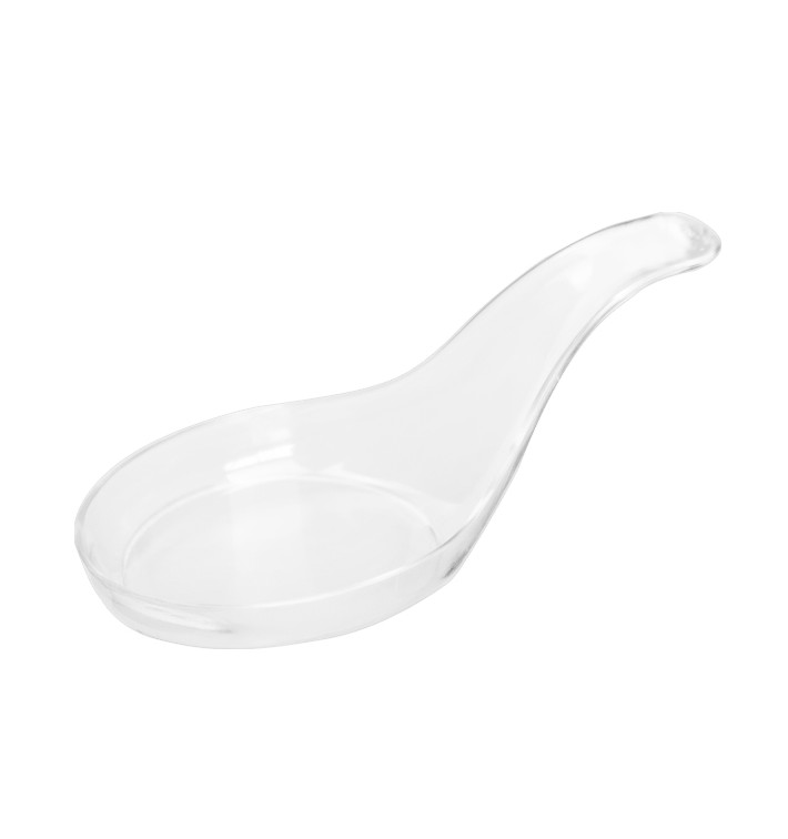 Cuchara Degustacion Plastico Transp. 12 cm (100 Uds)