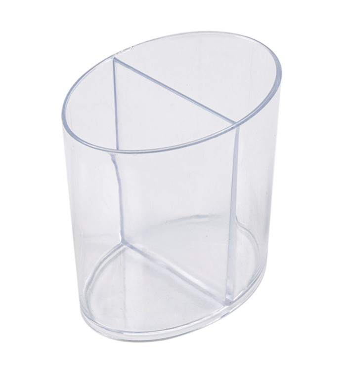 Vaso de Plastico Doble Degustacion Transp. 60ml (100 Uds)
