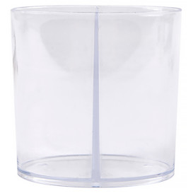 Vaso de Plastico Doble Degustacion Transp. 60ml (100 Uds)