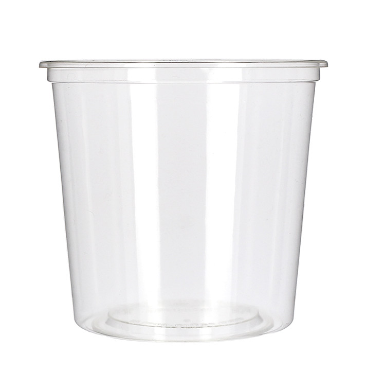 Tarrina Compostable PLA Transparente 720ml (50 Uds) Tarrina Compostable PLA Transparente 720ml (50 Uds)