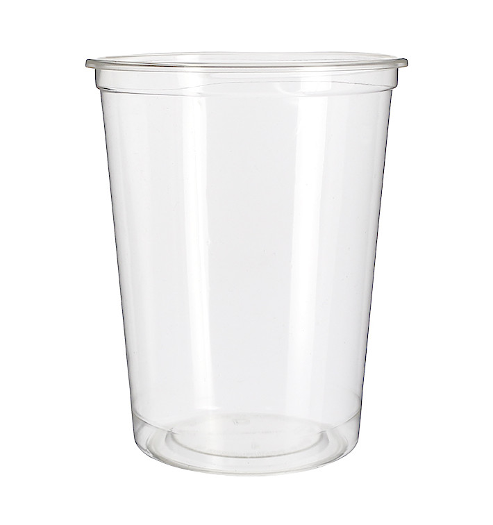 Tarrina Compostable PLA Transparente 960ml (50 Uds) Tarrina Compostable PLA Transparente 960ml (50 Uds)
