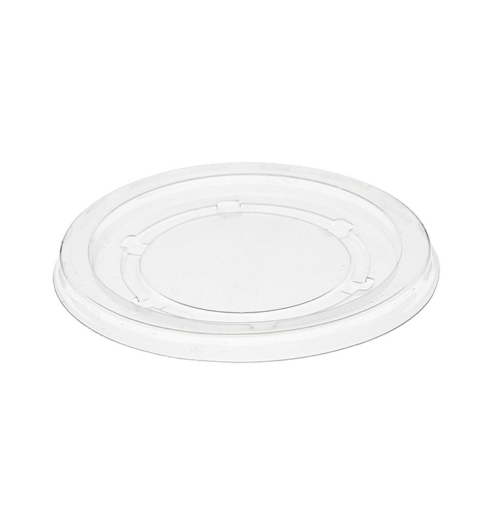 Tapa Tarrina para Salsas PLA 50, 80 y 100ml (50 Uds) Tapa Tarrina para Salsas PLA 50, 80 y 100ml (50 Uds)