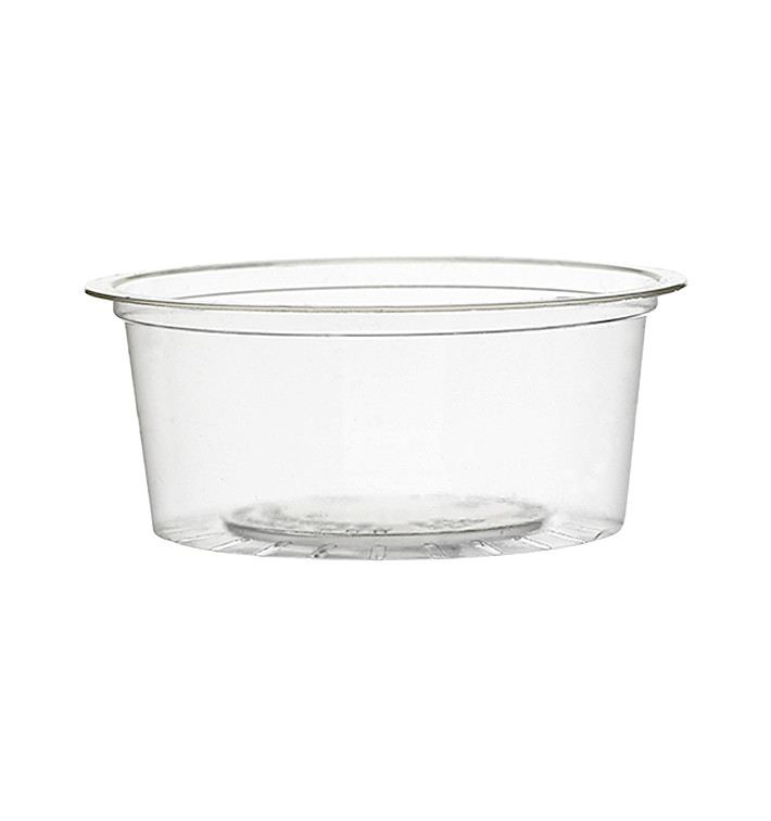 Tarrina para Salsas PLA Transparente 80ml (100 Uds) Tarrina para Salsas PLA Transparente 80ml (100 Uds)