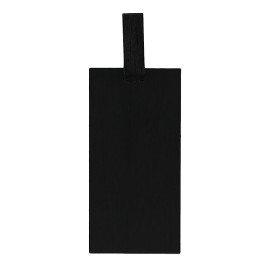 Mini Pala Bambú Negra Tapas 10x5 cm (100 Uds)