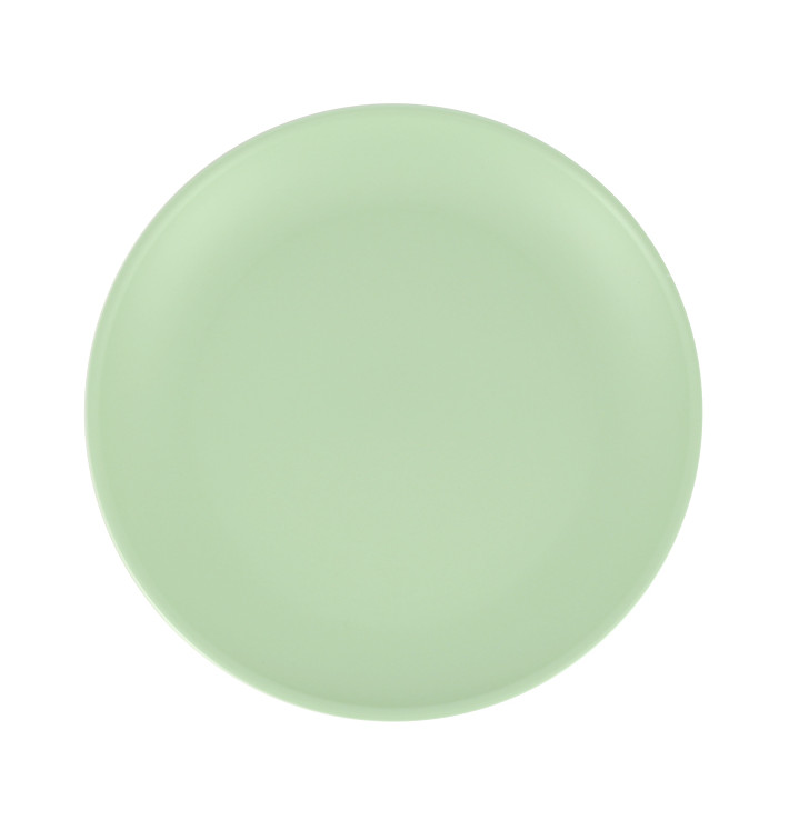 Plato Reutilizable Durable PP Mineral Verde Ø23,5cm (6 Uds) Plato Reutilizable Durable PP Mineral Verde Ø23,5cm (6 Uds)