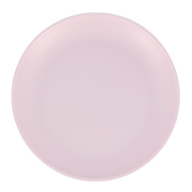 Plato Reutilizable Durable PP Mineral Rosa Ø23,5cm (6 Uds)