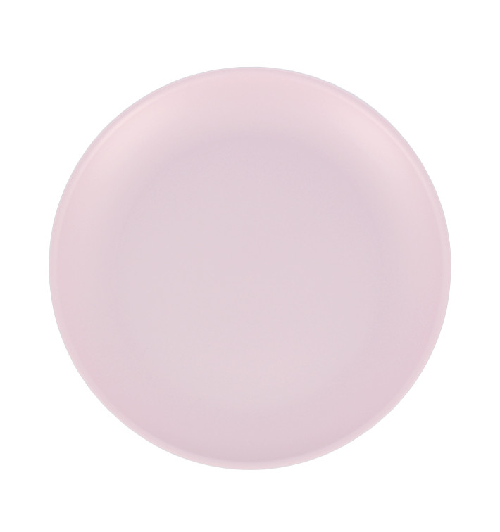 Plato Reutilizable Durable PP Mineral Rosa Ø23,5cm (6 Uds) Plato Reutilizable Durable PP Mineral Rosa Ø23,5cm (6 Uds)