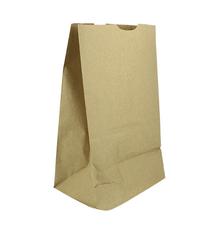 Bolsa de Papel Sin Asas Kraft 50g/m² 18+12x29cm (25 Uds) Bolsa de Papel Sin Asas Kraft 50g/m² 18+12x29cm (25 Uds)