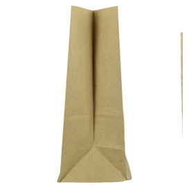 Bolsa de Papel Sin Asas Kraft 50g/m² 18+12x29cm (25 Uds)