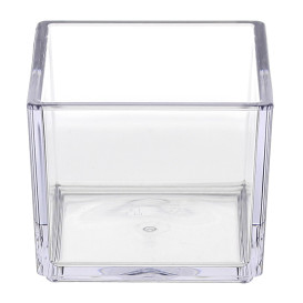 Bol Degustación Durable SAN “Cube” Transparente 65ml (6 Uds) 