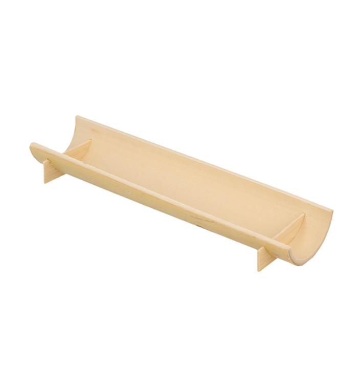 Bandeja de Bambu 20x6x3cm (10 Uds) Bandeja de Bambu 20x6x3cm (10 Uds)