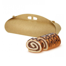 Caja Para Brazo Gitano Kraft 35x10x10cm (25 Uds)