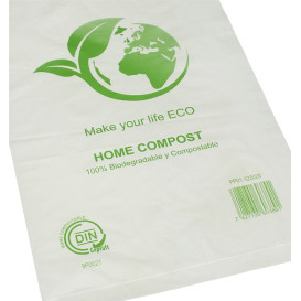 Bolsa Plastico Troquelada Bio Home Compost 20x33cm (100 Uds)