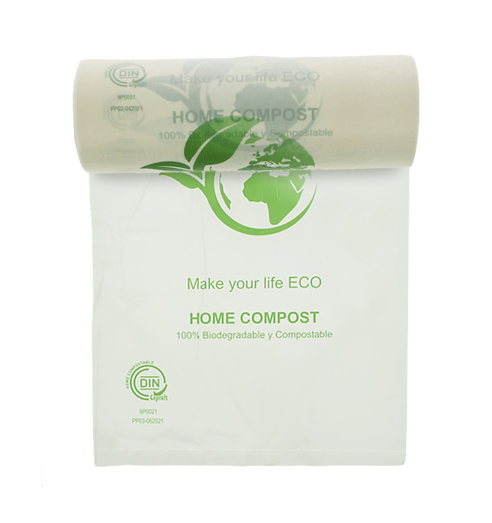 Rollo de Bolsas Plastico Bio Home Compost 25x37cm (500 Uds) Rollo de Bolsas Plastico Bio Home Compost 25x37cm (500 Uds)