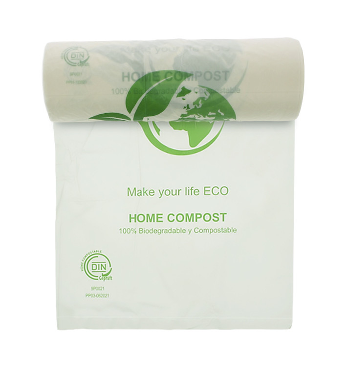 Rollo de Bolsas Plastico Bio Home Compost 30x40cm (500 Uds) Rollo de Bolsas Plastico Bio Home Compost 30x40cm (500 Uds)