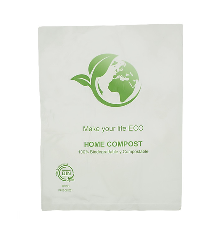 Bolsa Mercado Bio Home Compost 23x30,5cm (100 Uds)