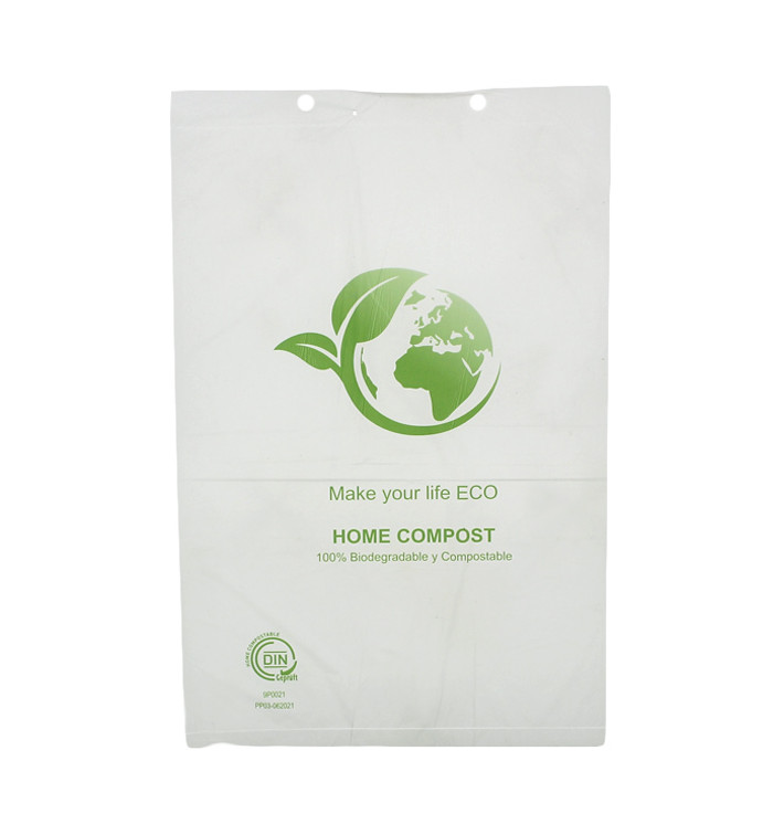 Bolsa Mercado Block Bio Home Compost 25x37cm (100 Uds)