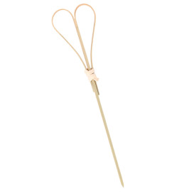 Pinchos de Bambu Decorados Corazón 120 mm (100 Uds)