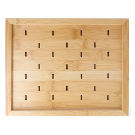 Soporte de Bambu para Pinchos "Golf" 25x20cm (1 Ud)