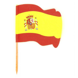 Pinchos Banderita "España" 65mm (14.400 Uds)