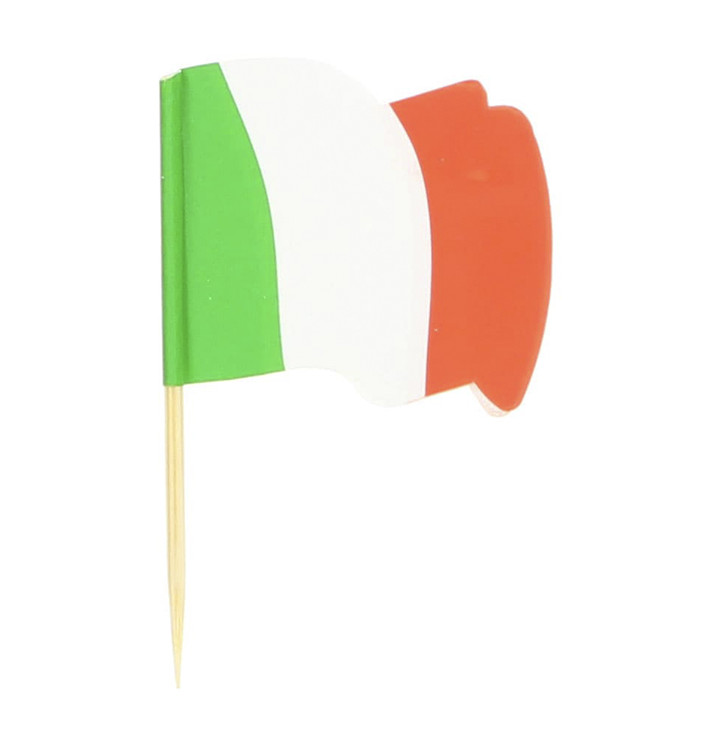 Pinchos Banderita "Italia" 65mm (144 Uds) Pinchos Banderita "Italia" 65mm (144 Uds)