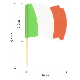 Pinchos Banderita "Italia" 65mm (14.400 Uds)