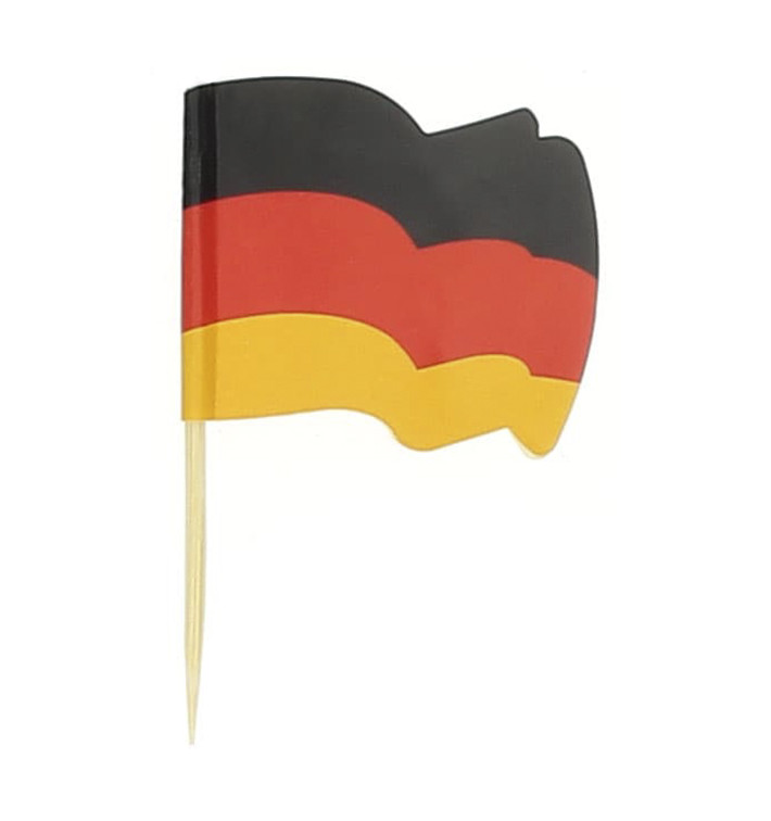 Pinchos Banderita "Alemania" 65mm (144 Uds) Pinchos Banderita "Alemania" 65mm (144 Uds)