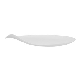 Plato Wasara Blanco Biodegradable Maru M (50 Uds)