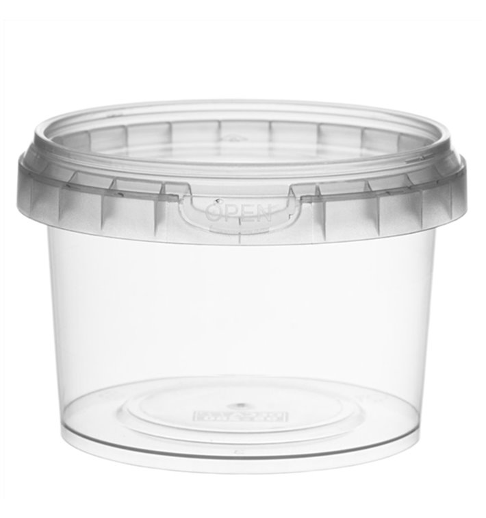 Envase de Plastico con Tapa Inviolable 280 ml Ø9,5 (25 Uds) Envase de Plastico con Tapa Inviolable 280 ml Ø9,5 (25 Uds)