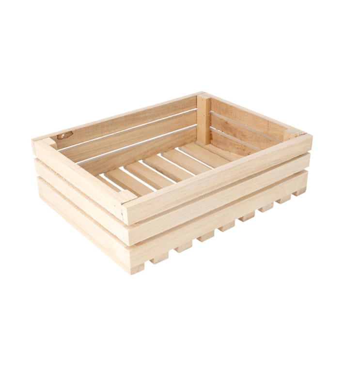 Caja para Presentación de Madera 20,3x15,2x6cm (1 Ud) Caja para Presentación de Madera 20,3x15,2x6cm (1 Ud)