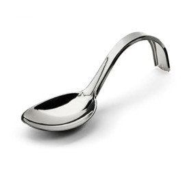 Cuchara Degustacion Asa Curva Plata 13 cm (20 Uds)