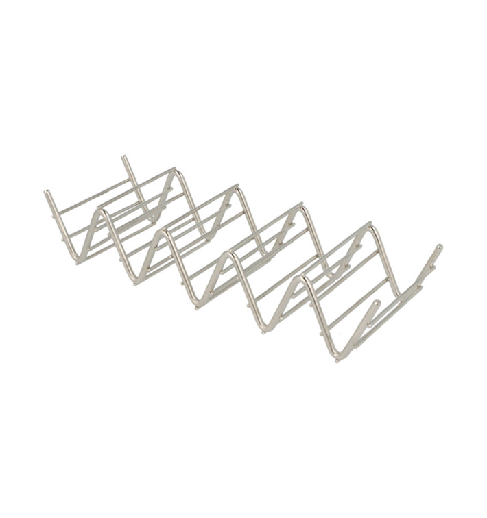 Soporte para Bocadillos de Acero 197x64x38mm (1 Ud) Soporte para Bocadillos de Acero 197x64x38mm (1 Ud)