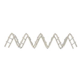 Soporte para Bocadillos de Acero 197x64x38mm (1 Ud)