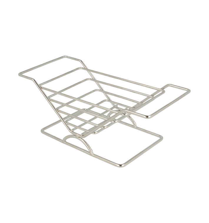 Soporte para Bocadillos de Acero 203x89x76mm (1 Ud) Soporte para Bocadillos de Acero 203x89x76mm (1 Ud)