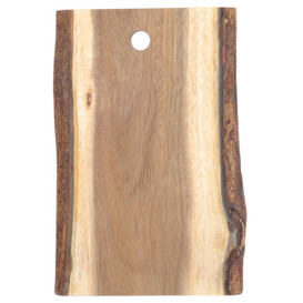 Bandeja Presentación Rectangular Madera 305x203x19mm (1 Ud)