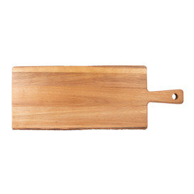 Bandeja Presentación con Asa Madera 533x176x15mm (1 Ud)