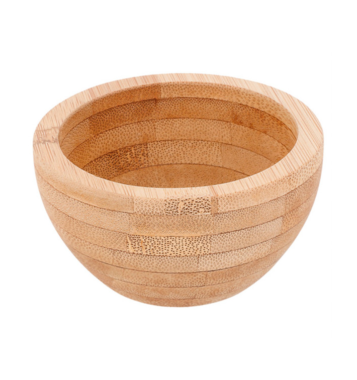 Mini Bol de Bambú Ø8x4,2cm (1 Ud) Mini Bol de Bambú Ø8x4,2cm (1 Ud)