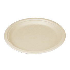 Plato Caña de Azucar Natural Ø300mm (50 Uds)