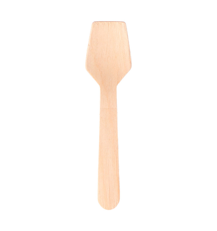 Cucharilla de Madera para Helados 70mm (100 Uds) Cucharilla de Madera para Helados 70mm (100 Uds)