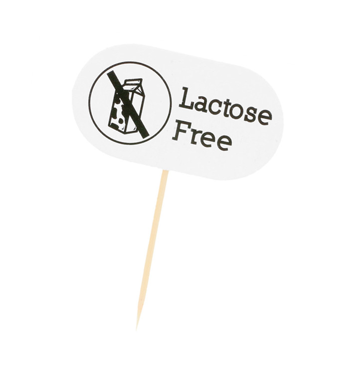 Palillo Marcador Lactose Free 8 cm (100 Uds) Palillo Marcador Lactose Free 8 cm (100 Uds)