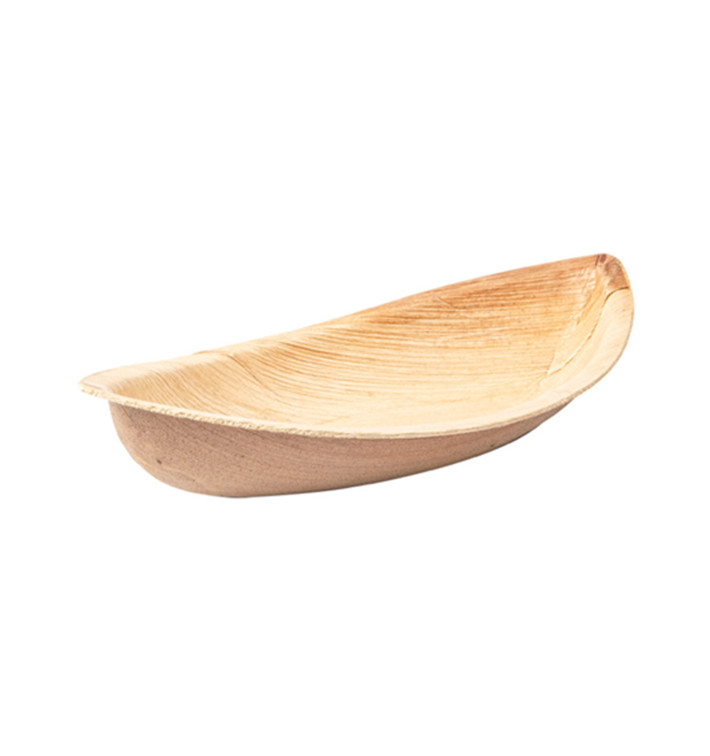 Barqueta Hoja de Palma 21x11x4cm (25 Uds) Barqueta Hoja de Palma 21x11x4cm (25 Uds)