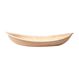 Barqueta Hoja de Palma 21x11x4cm (25 Uds)