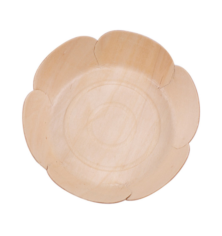 Mini Bol de Madera Ø10,5 cm (50 Uds) Mini Bol de Madera Ø10,5 cm (50 Uds)