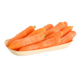 Barquilla de Madera Rectangular 14,5x7x1,3cm (50 Uds)