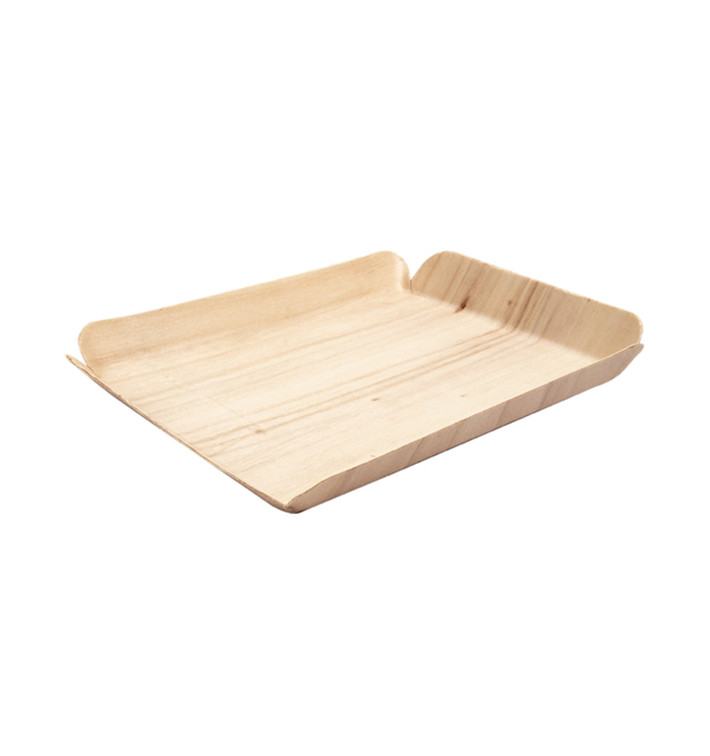 Barquilla de Madera Rectangular 15x11,5x1,5 cm (50 Uds) Barquilla de Madera Rectangular 15x11,5x1,5 cm (50 Uds)