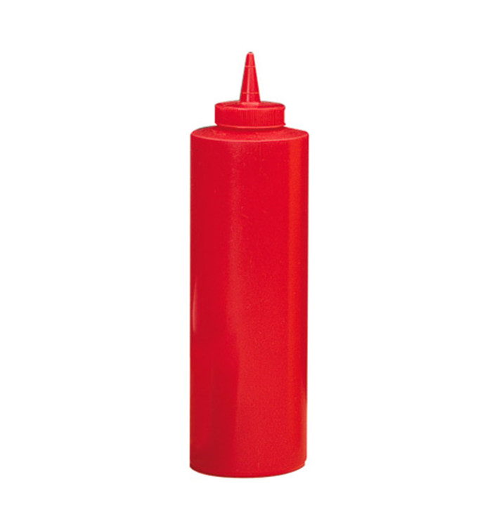 Peras para Salsas Plástico Rojo 720ml (6 Uds) Peras para Salsas Plástico Rojo 720ml (6 Uds)