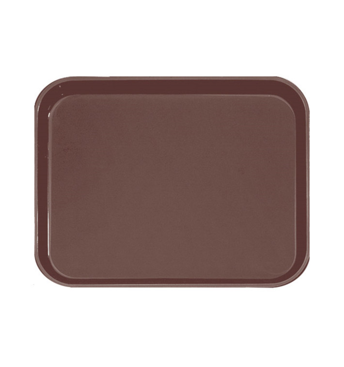 Bandeja PP Antideslizante Marrón 51,0x38,0cm (1 Ud) Bandeja PP Antideslizante Marrón 51,0x38,0cm (1 Ud)
