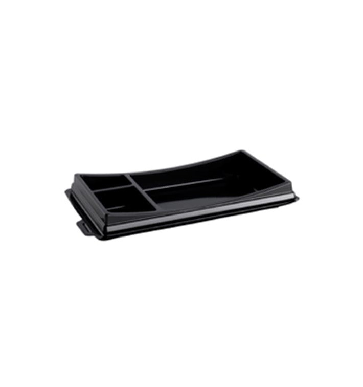 Envase para Sushi Negro 172x101mm Envase para Sushi Negro 172x101mm