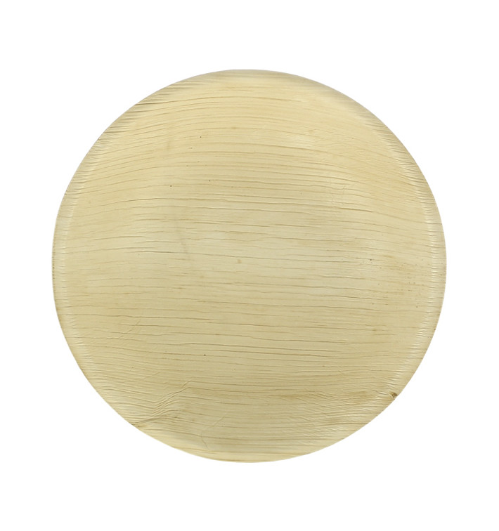 Bol Redondo Hoja de Palma Ø18x3,5cm (25 Uds) Bol Redondo Hoja de Palma Ø18x3,5cm (25 Uds)